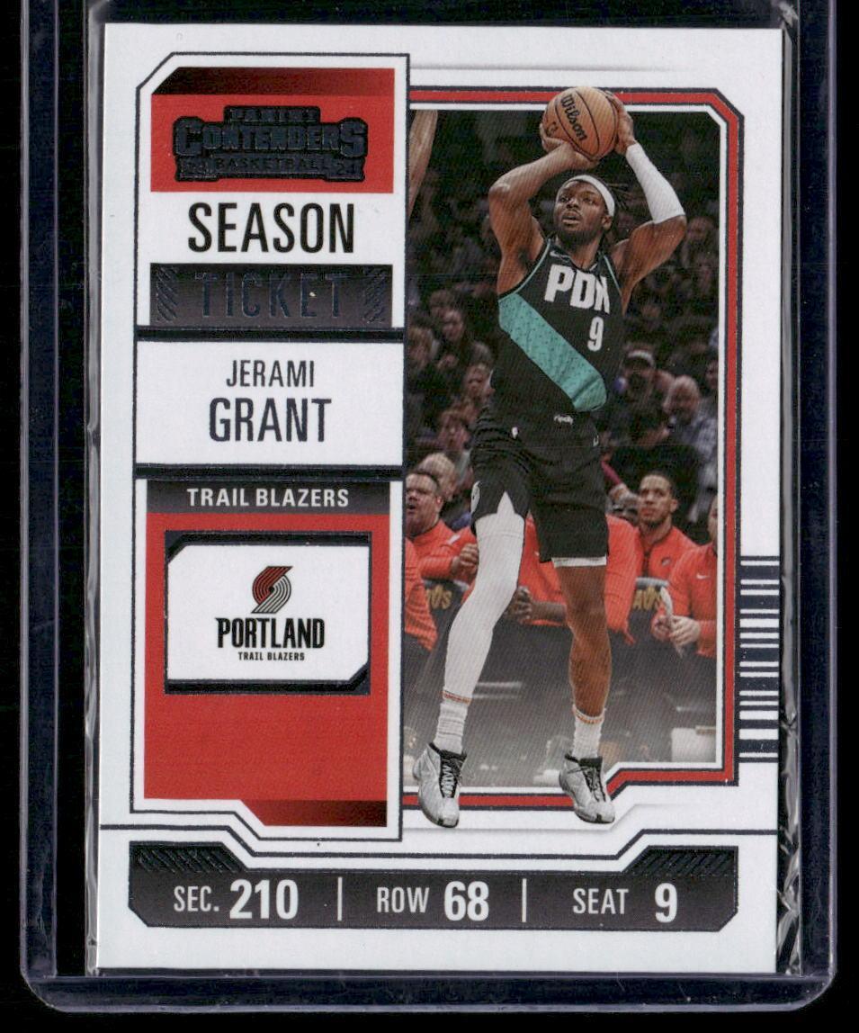 2023-24 Panini Contenders #6 Jerami Grant Season Ticket Retail