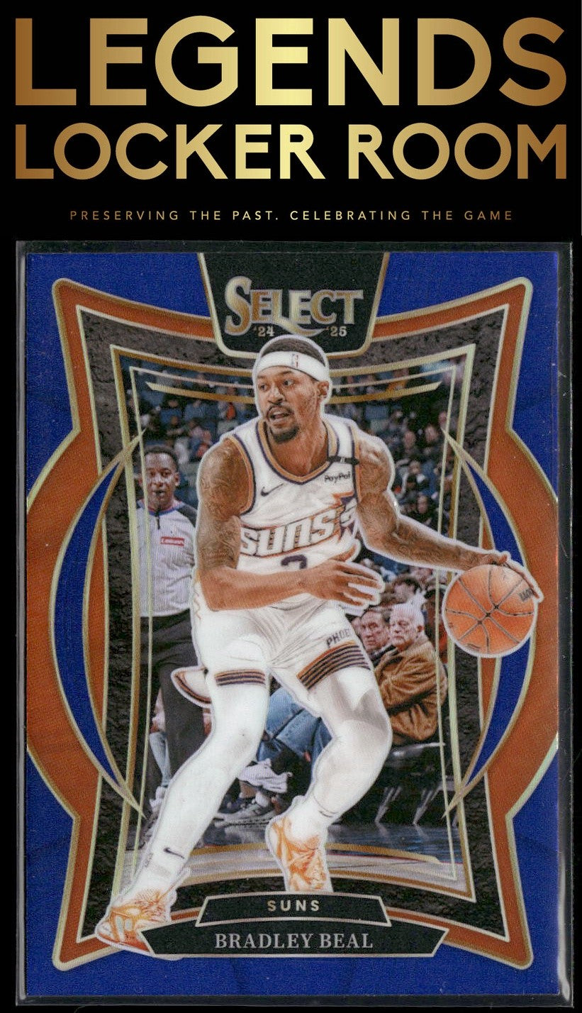 2024-25 Panini Select #12 Bradley Beal Blue Prizm
