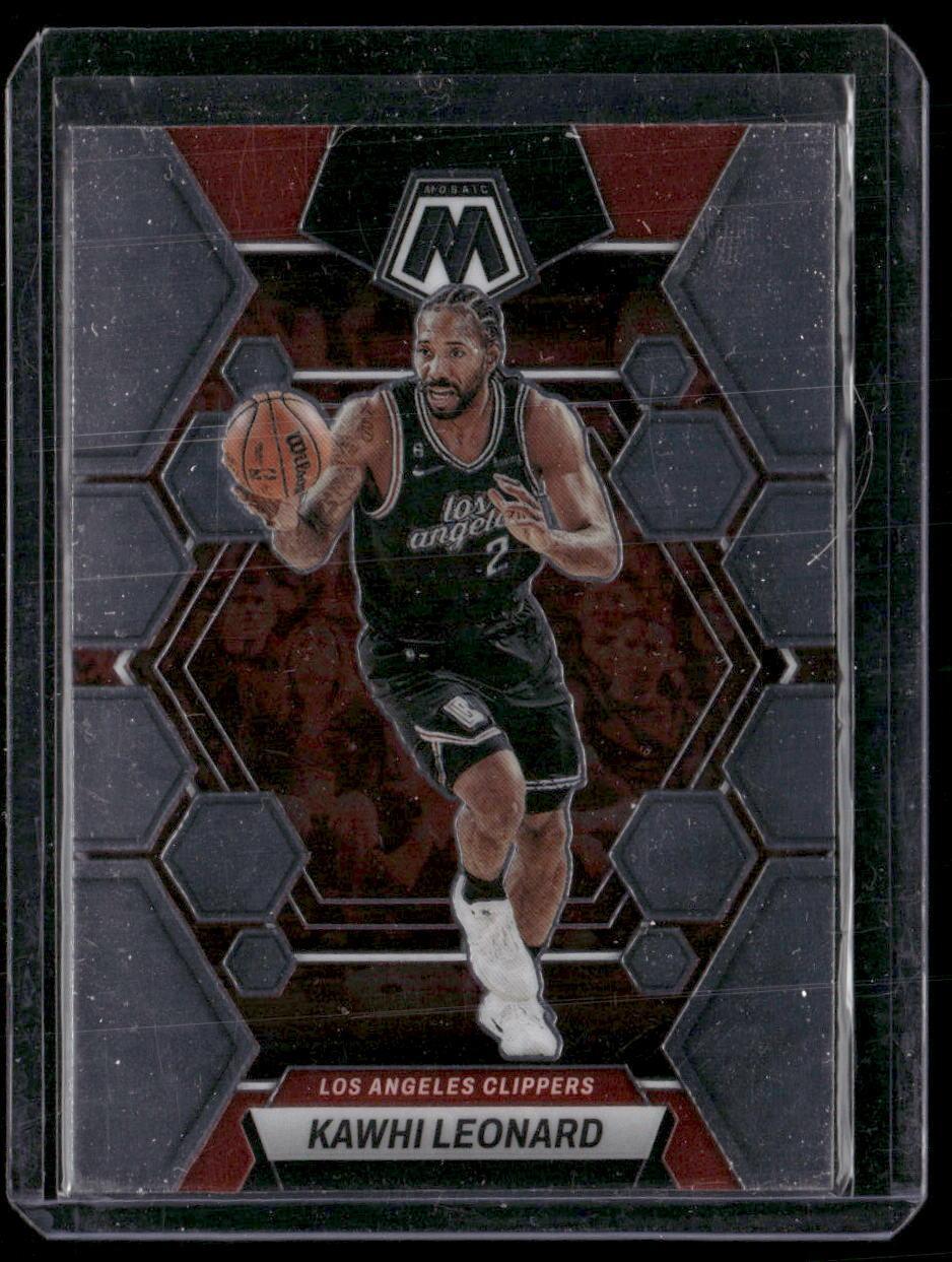 2022-23 Panini Mosaic #118 Kawhi Leonard