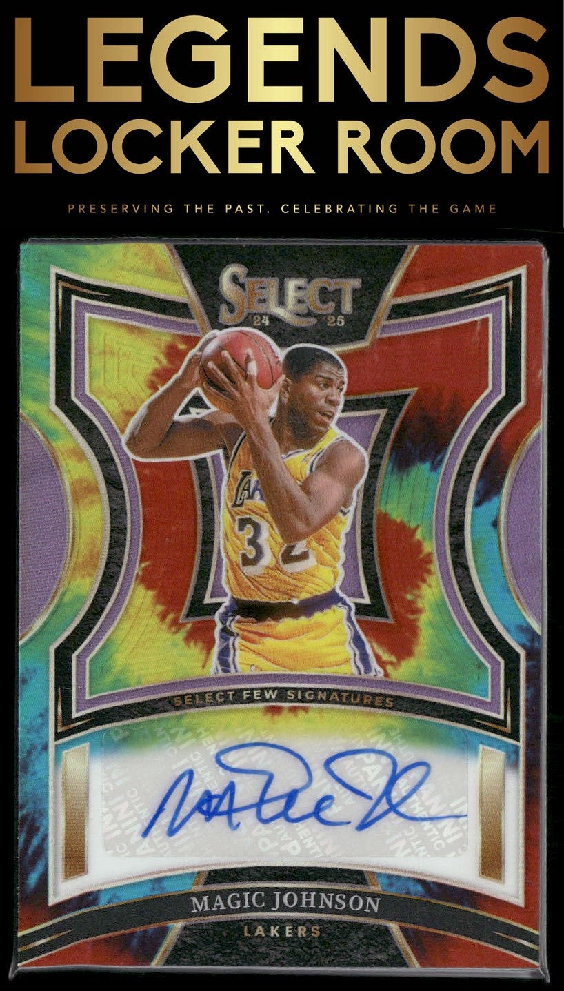 2024-25 Panini Select #SF-MAG Magic Johnson Select Few Signatures /25