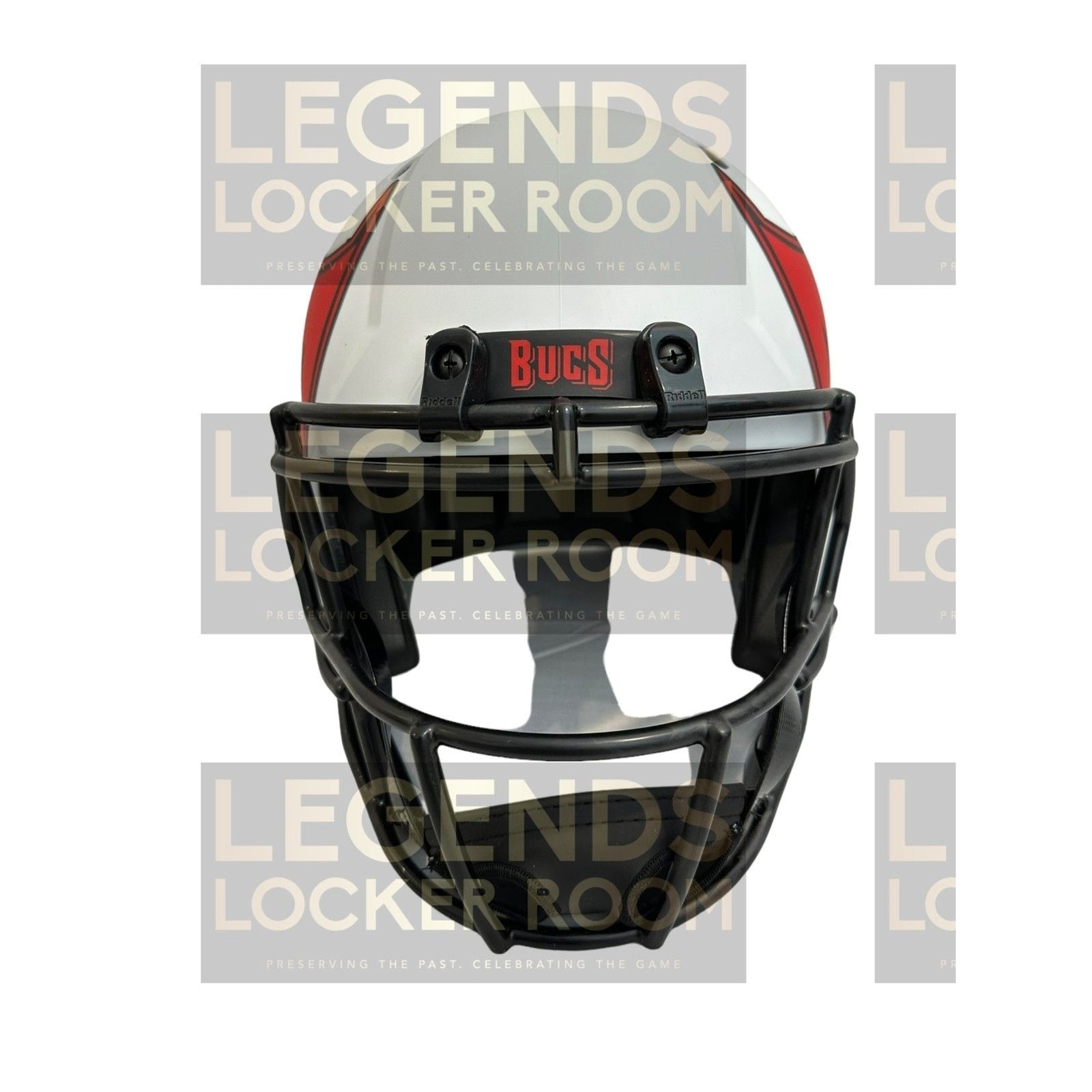 Brad Johnson Signed Tampa Bay Buccaneers Lunar Eclipse Replica Helmet -