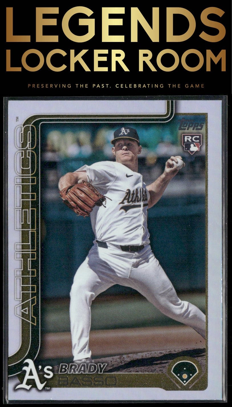 2025 Topps #443 Brady Basso Rainbow Foil