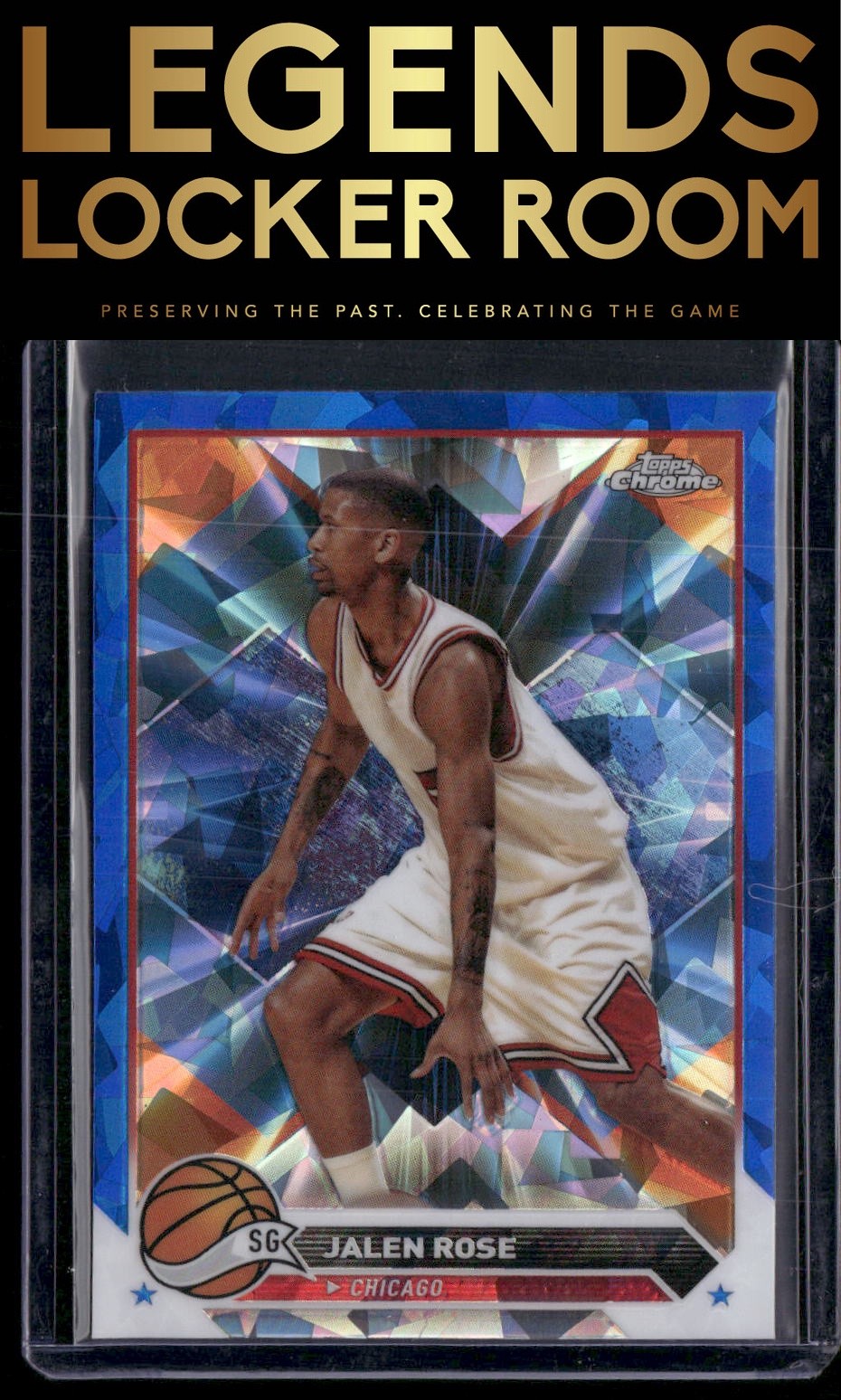 2023-24 Topps Chrome Sapphire Edition #194 Jalen Rose