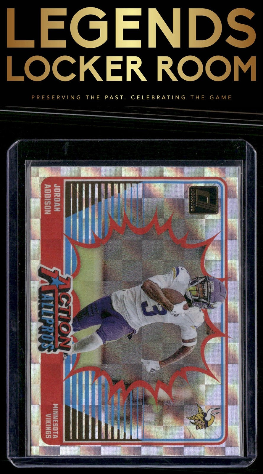 2024 Donruss #13 Jordan Addison Action All-Pros