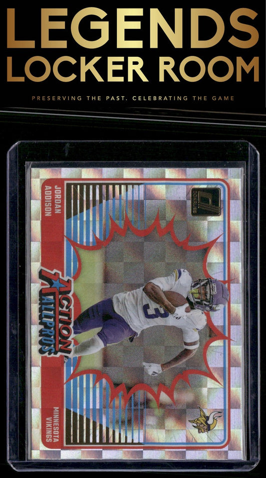 2024 Donruss #13 Jordan Addison Action All-Pros