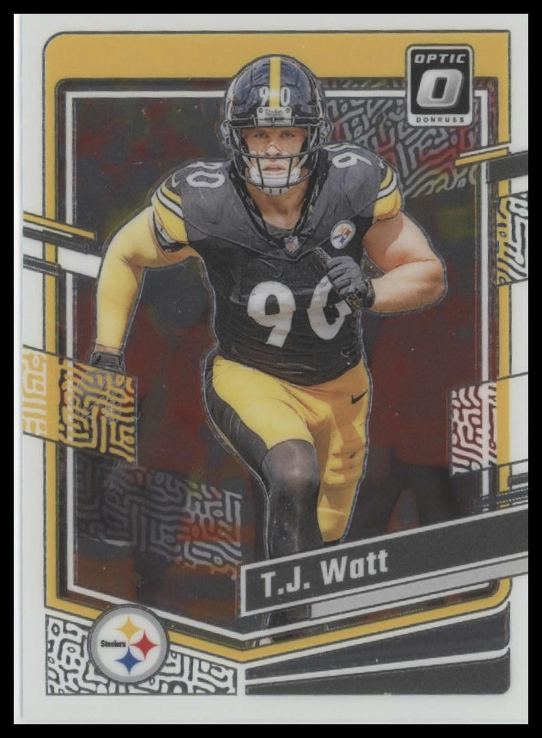 2023 Donruss Optic #166 T.J. Watt