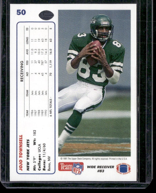 1991 Upper Deck #50 JoJo Townsell