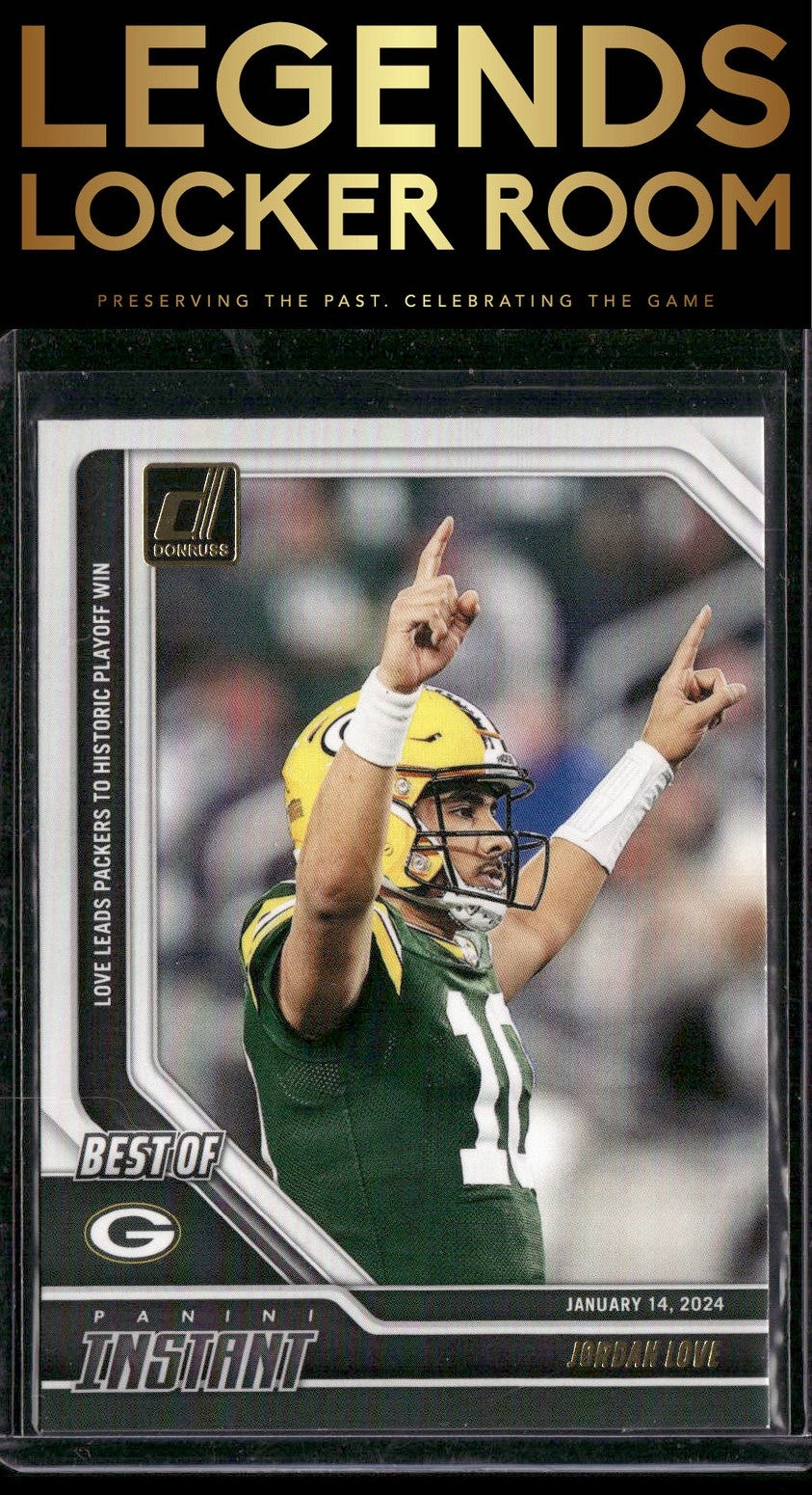 2024 Donruss #14 Jordan Love Best of Panini Instant
