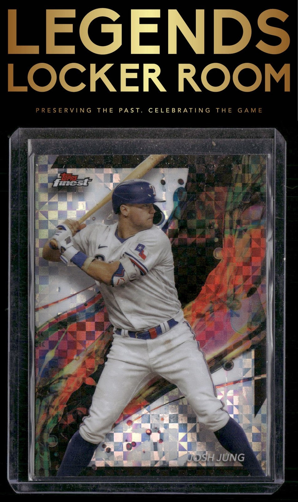 2024 Finest #29 Josh Jung Checkerboard Refractors