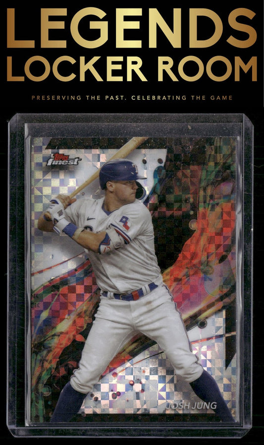 2024 Finest #29 Josh Jung Checkerboard Refractors