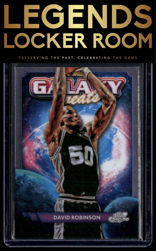 2023-24 Topps Chrome Cosmic #GG-28 David Robinson Galaxy Greats
