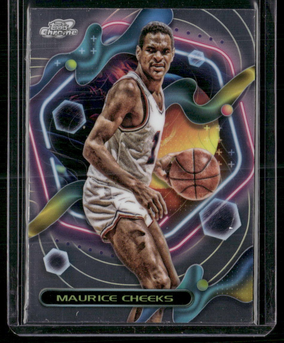 2023-24 Topps Chrome Cosmic #97 Maurice Cheeks