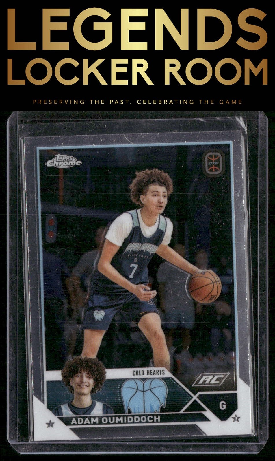 2023-24 Topps Chrome Overtime Elite #78 Adam Oumiddoch