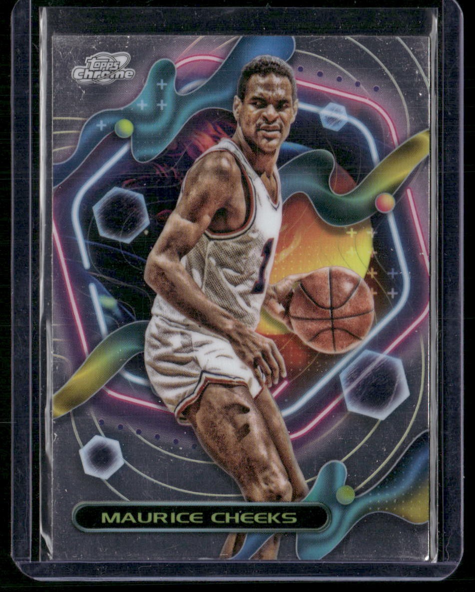 2023-24 Topps Chrome Cosmic #97 Maurice Cheeks