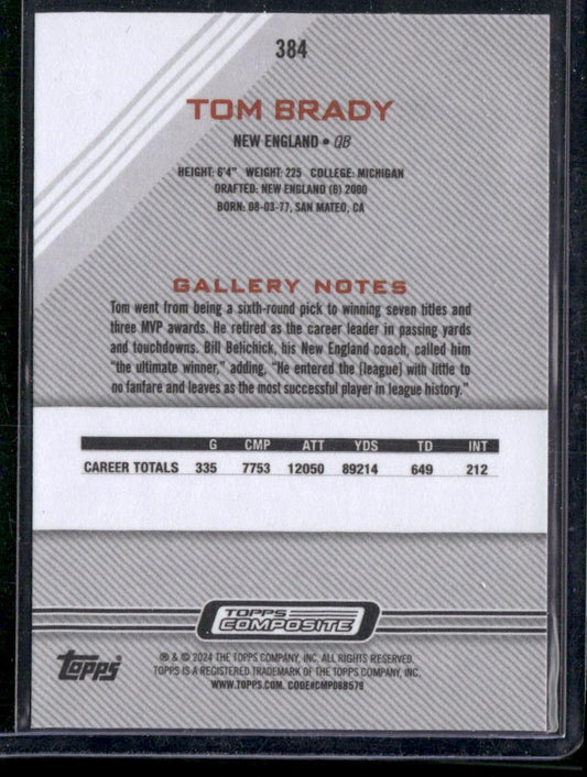 2023 Topps Composite #384 Tom Brady