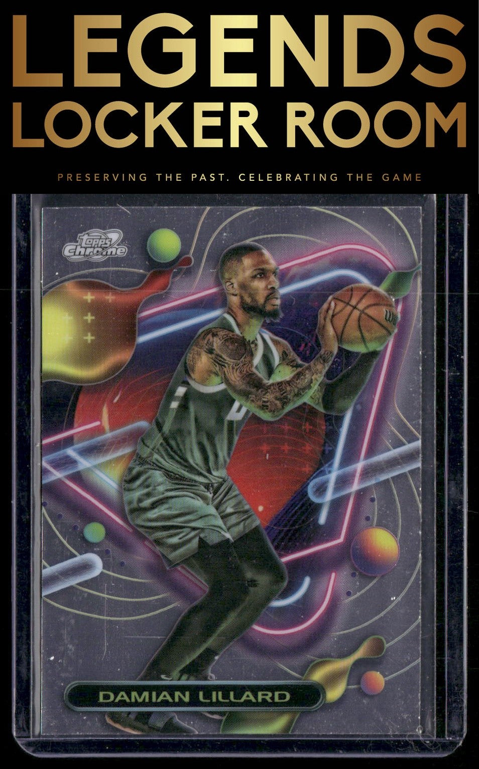2023-24 Topps Chrome Cosmic #41 Damian Lillard