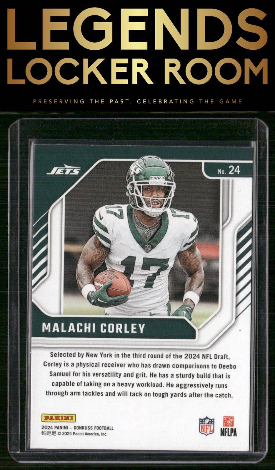 2024 Donruss #24 Malachi Corley The Elite Series Rookies