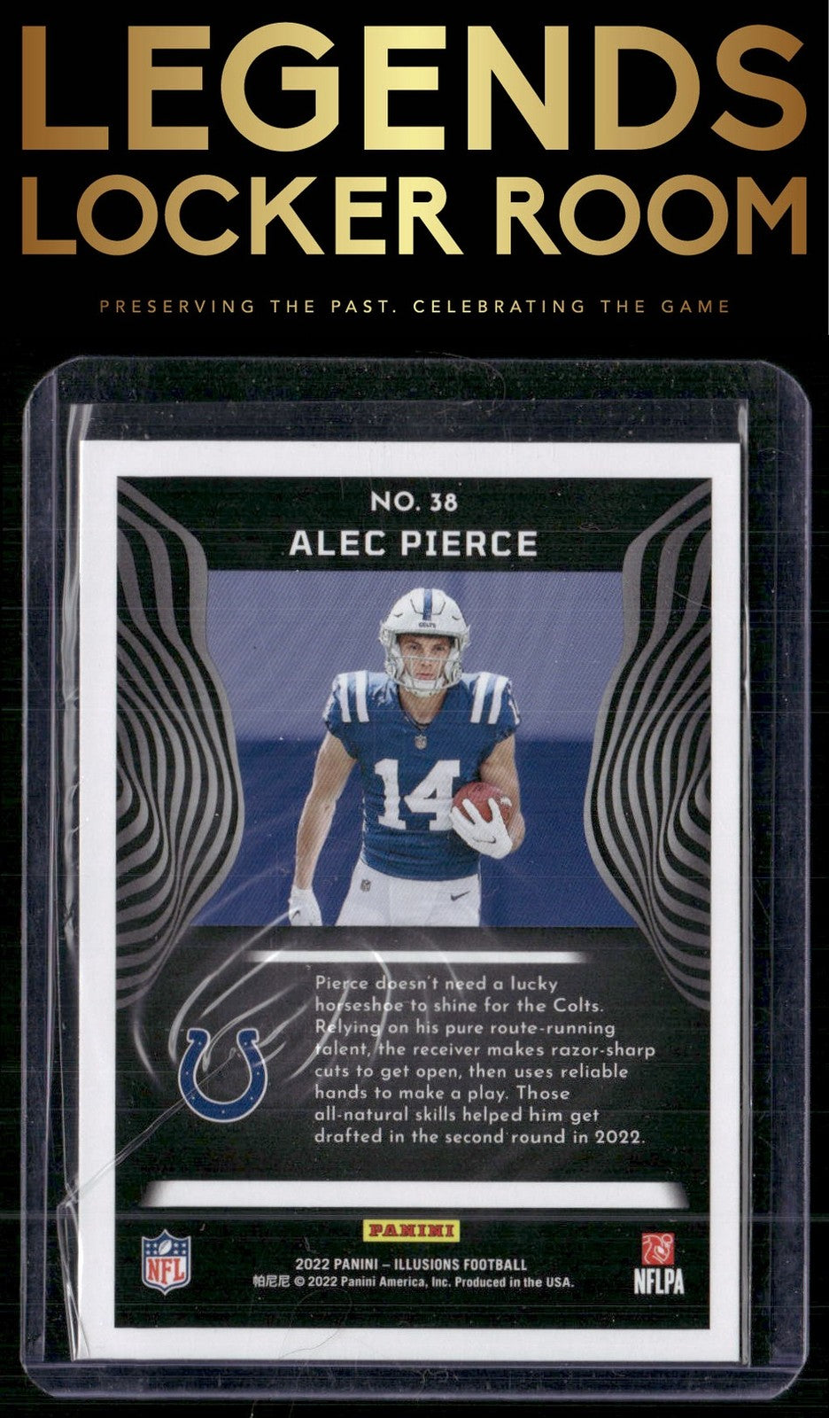 2022 Panini Illusions #38 Alec Pierce
