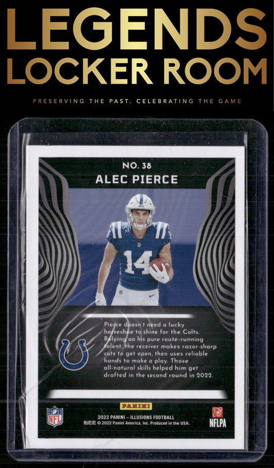 2022 Panini Illusions #38 Alec Pierce