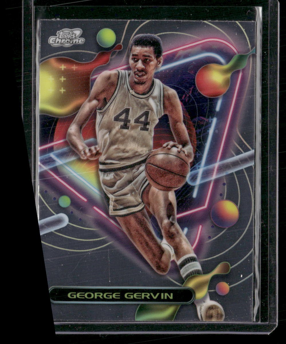 2023-24 Topps Chrome Cosmic #115 George Gervin