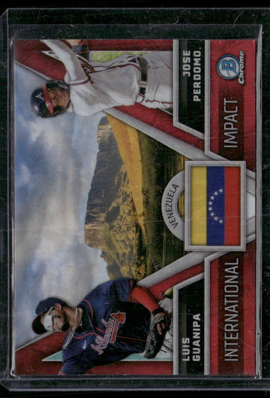 2024 Bowman Chrome #II-3 Jose Perdomo / Luis Guanipa International Impact