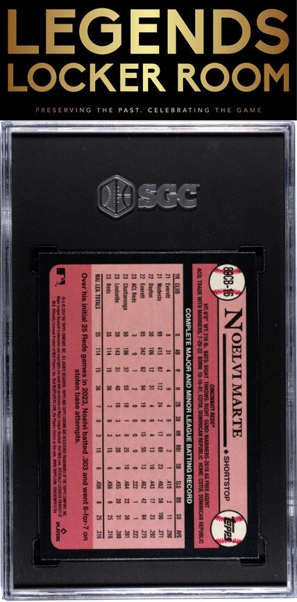 2024 Topps Chrome #89CB-16 Noelvi Marte '89 Des. SGC 9