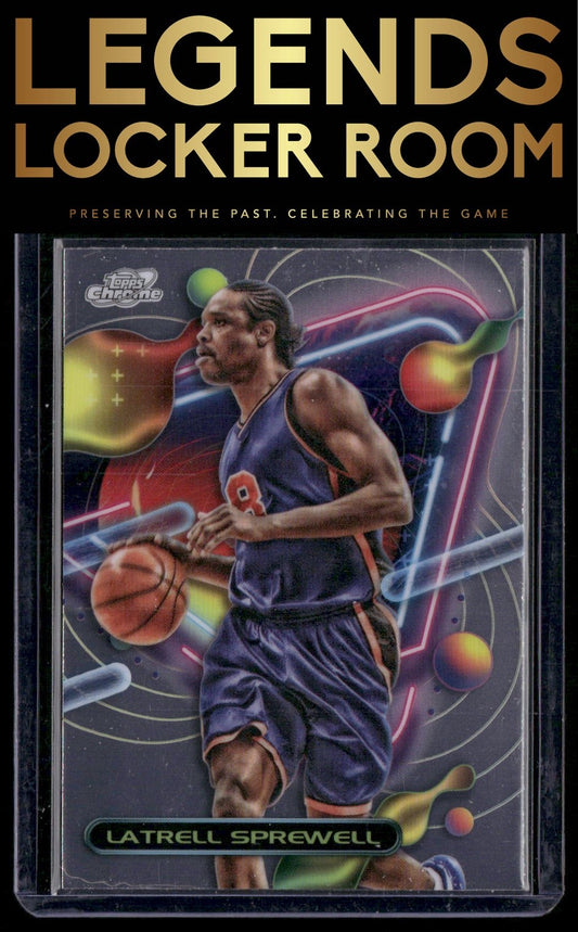 2023-24 Topps Chrome Cosmic #145 Latrell Sprewell