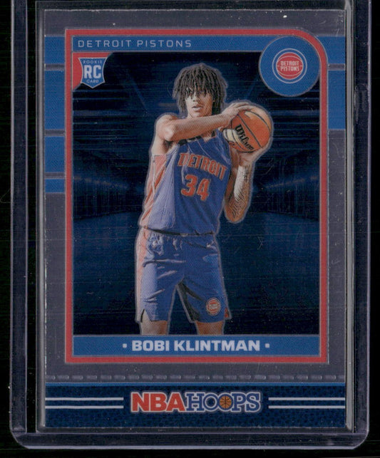 2024-25 Hoops #267 Bobi Klintman Premium Prizms Silver