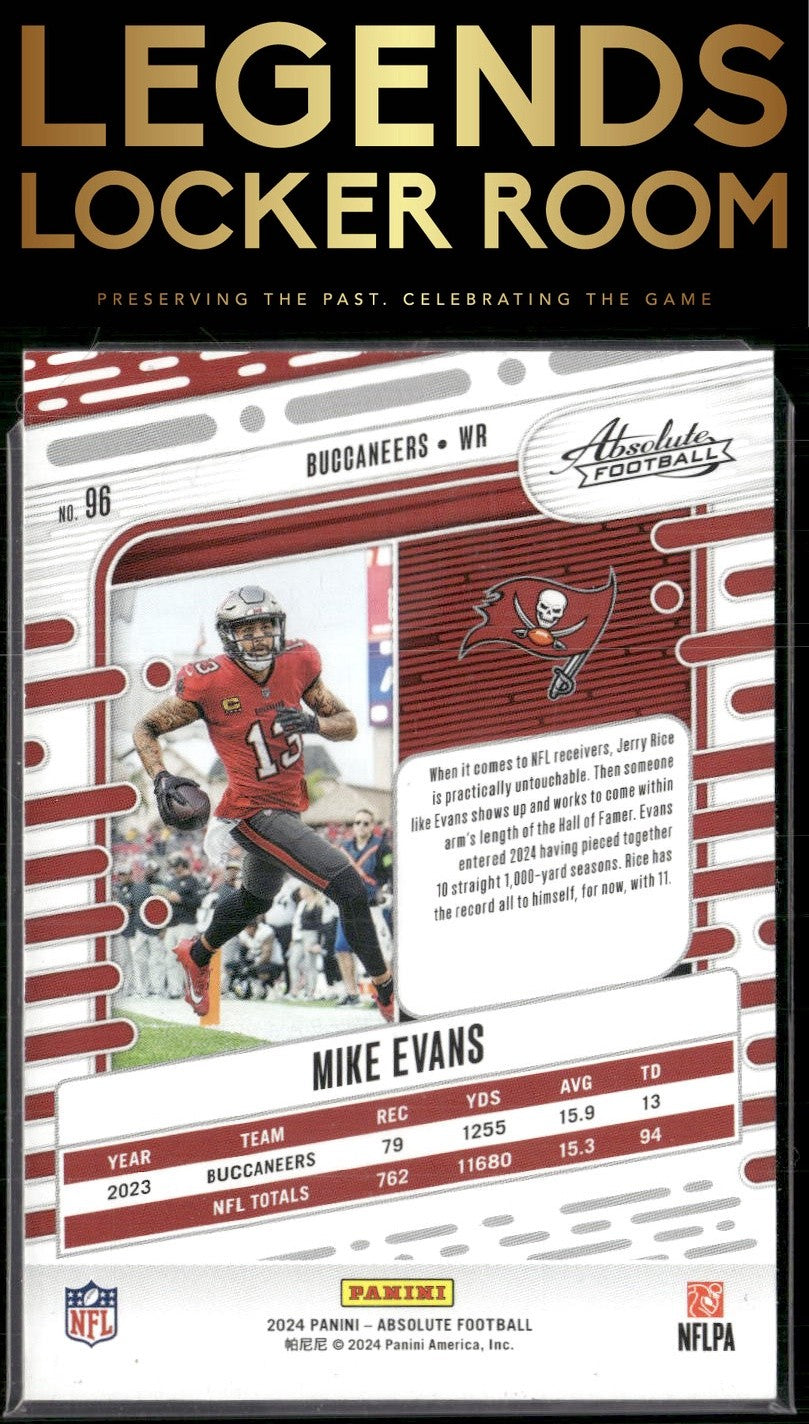 2024 Panini Absolute #96 Mike Evans