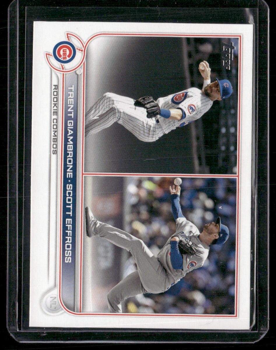 2022 Topps Update #US283 Trent Giambrone / Scott Effross RCOM