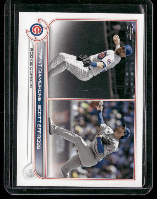 2022 Topps Update #US283 Trent Giambrone / Scott Effross RCOM