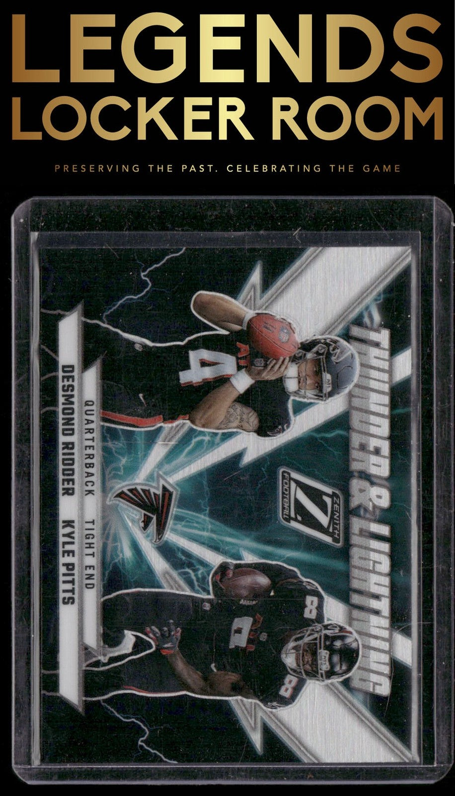 2022 Zenith #TL-DK Desmond Ridder / Kyle Pitts Thunder and Lightning