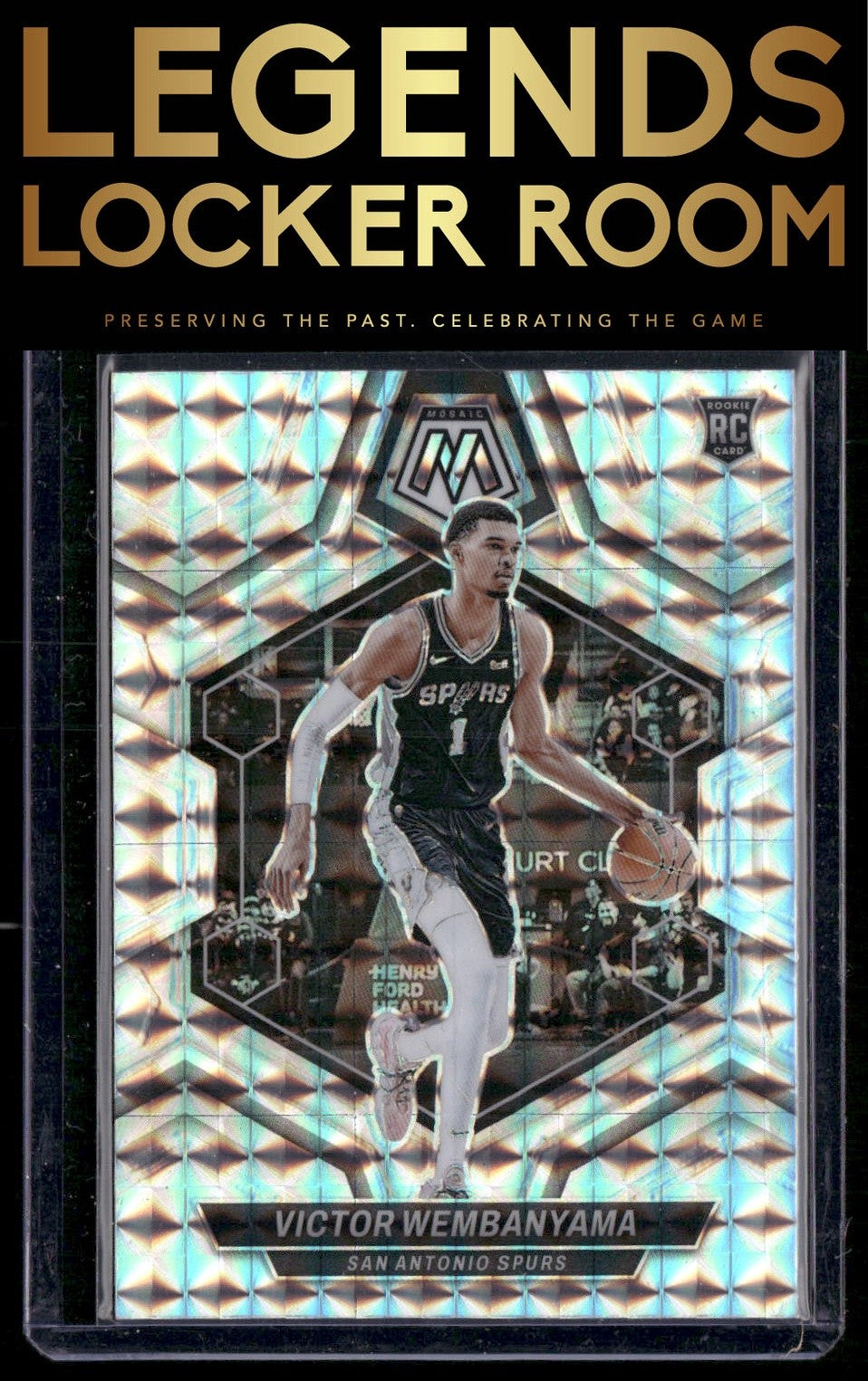 2023-24 Panini Mosaic #238 Victor Wembanyama Mosaic