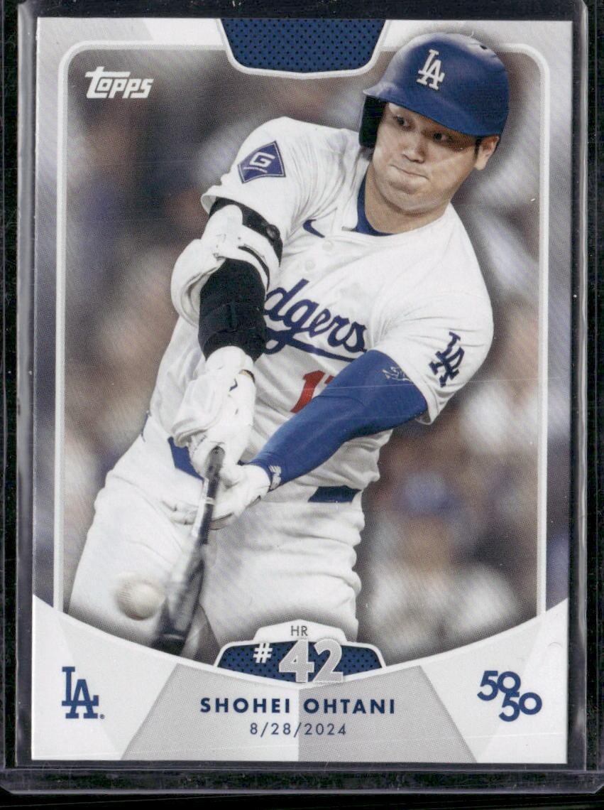 2024 Topps 50/50: Shohei Ohtani HR #42 Shohei Ohtani