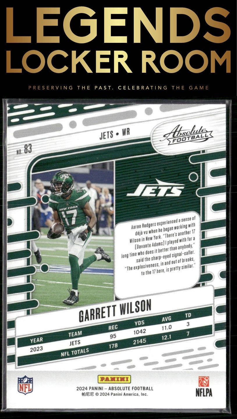 2024 Panini Absolute #83 Garrett Wilson