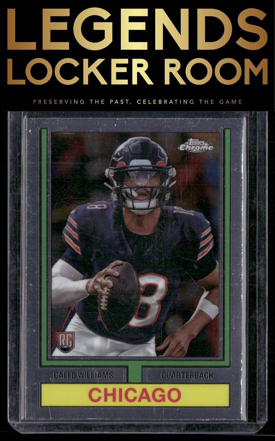 2024 Topps Chrome #74TF-1 Caleb Williams 1974 Topps Football