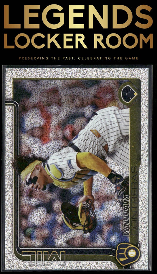 2025 Topps #433 William Contreras Sandglitter