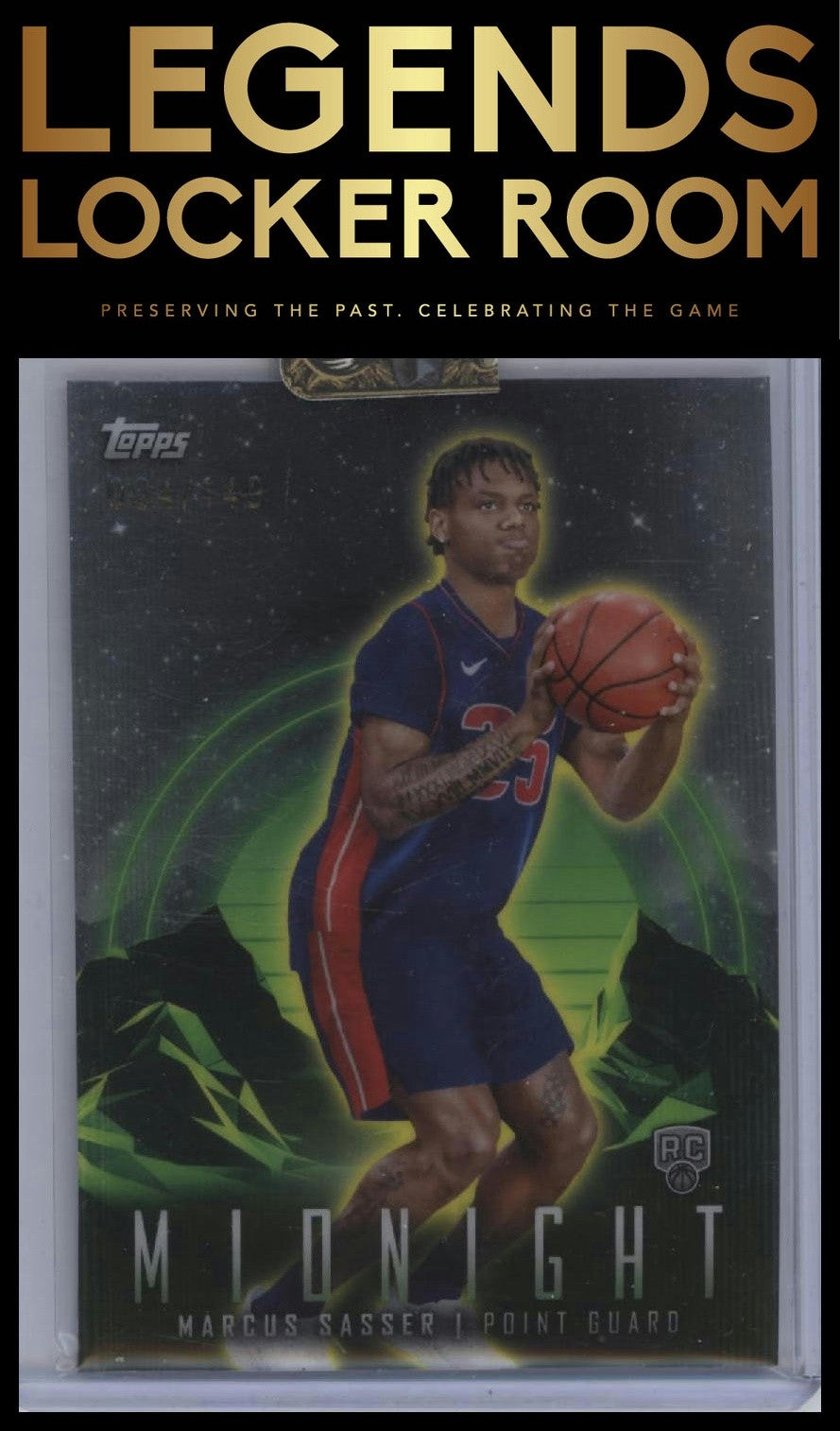 2023-24 Topps Midnight #62 Marcus Sasser Morning #/149