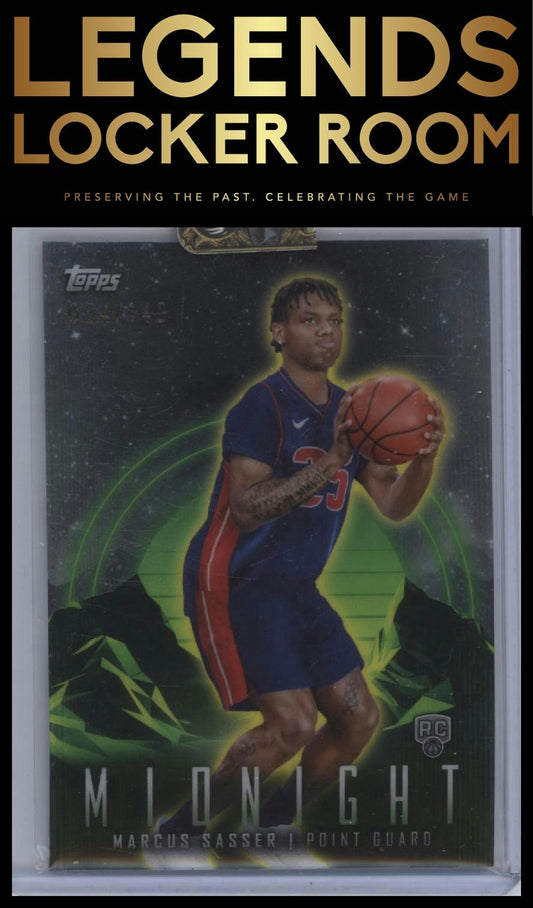 2023-24 Topps Midnight #62 Marcus Sasser Morning #/149