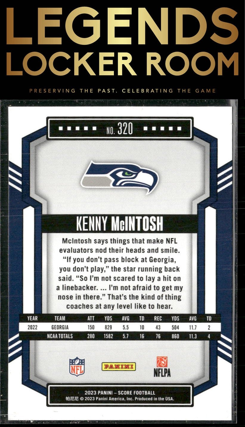 2023 Score #320b Kenny McIntosh