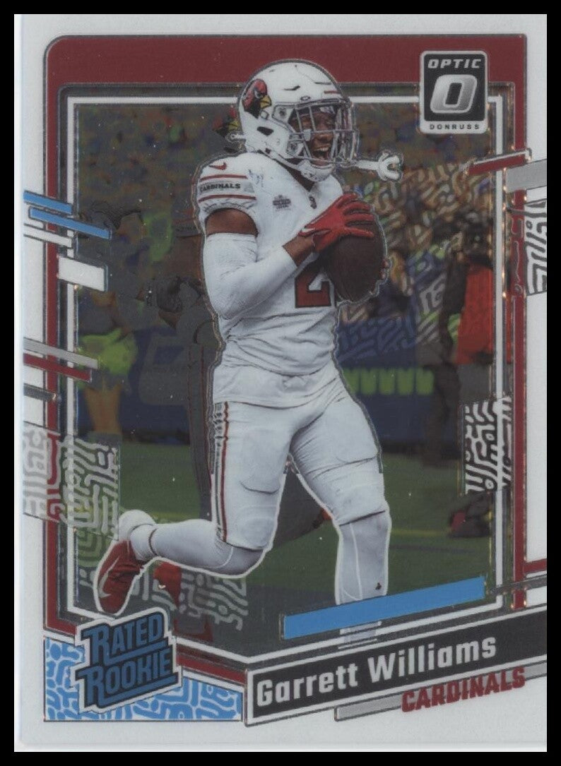 2023 Donruss Optic #203 Garrett Williams