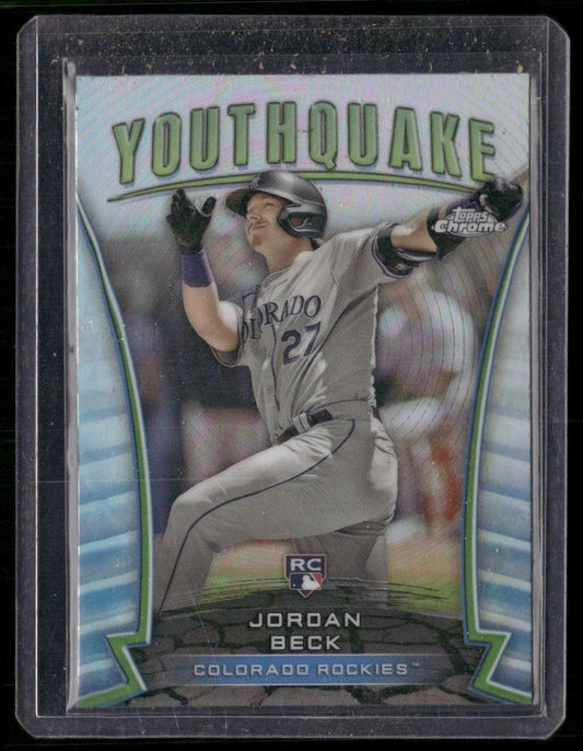 2024 Topps Chrome Update #YQ-73 Jordan Beck Youthquake