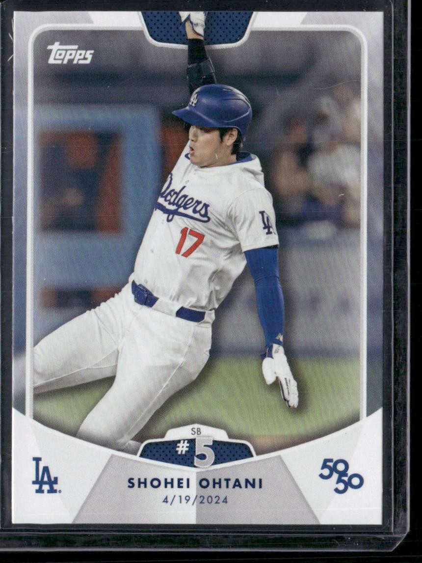 2024 Topps 50/50: Shohei Ohtani SB #5 Shohei Ohtani
