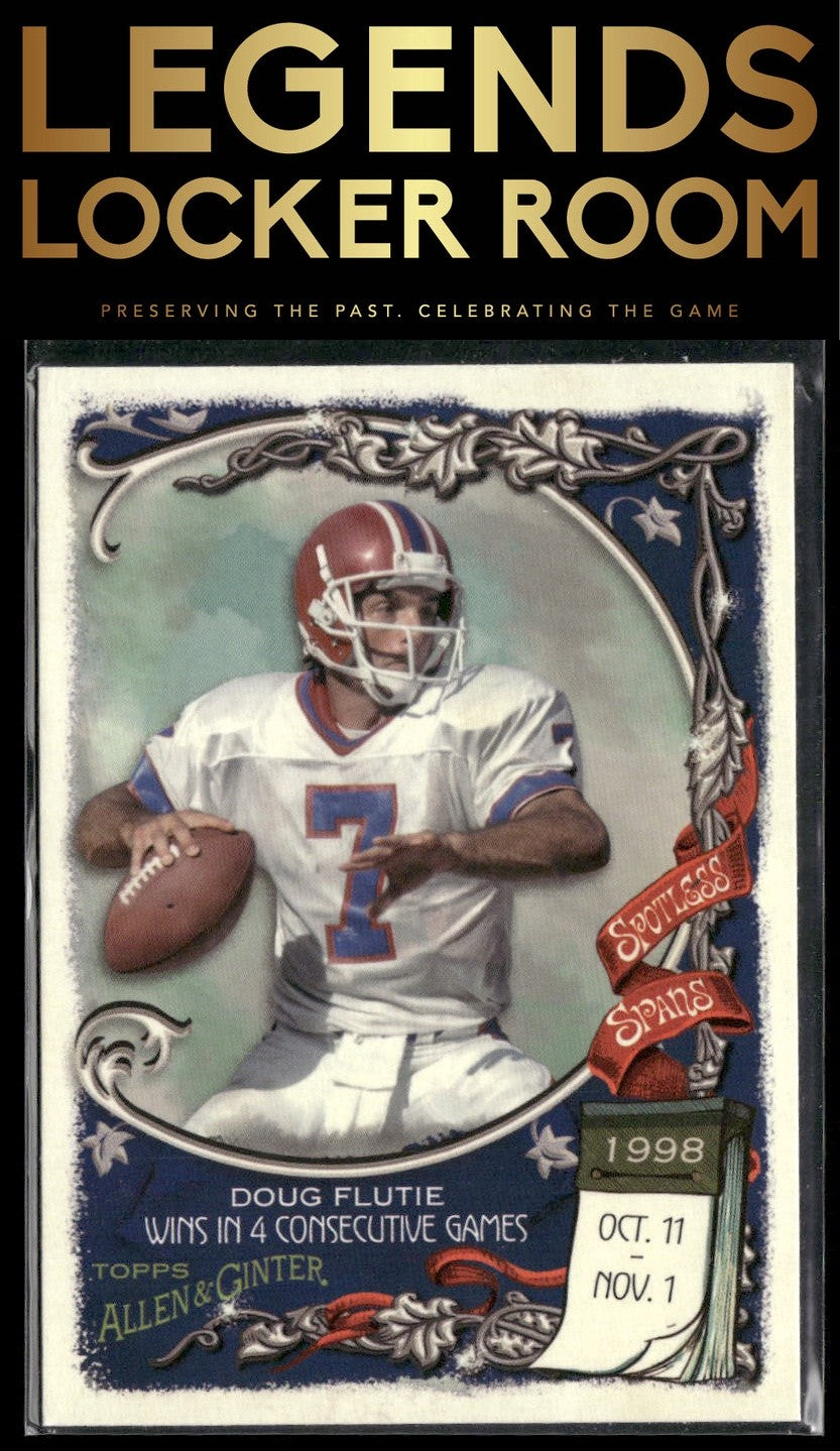 2023 Topps Composite #SS-2 Doug Flutie Spotless Spans