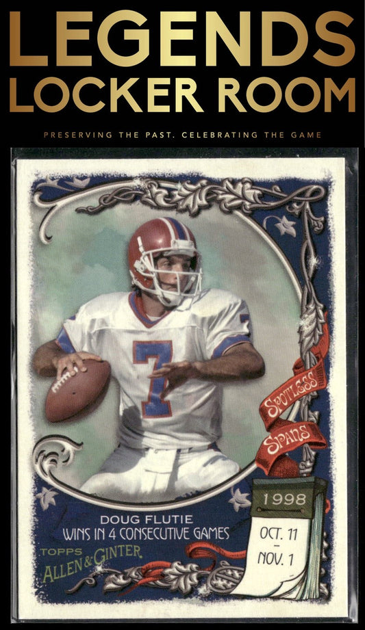 2023 Topps Composite #SS-2 Doug Flutie Spotless Spans