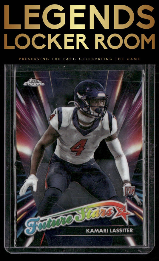 2024 Topps Chrome #FS-20 Kamari Lassiter Future Stars Refractor