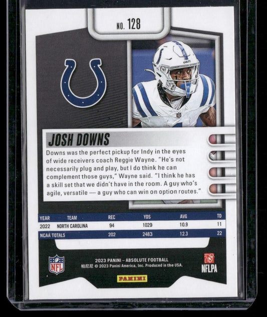 2023 Panini Absolute #128 Josh Downs Retail