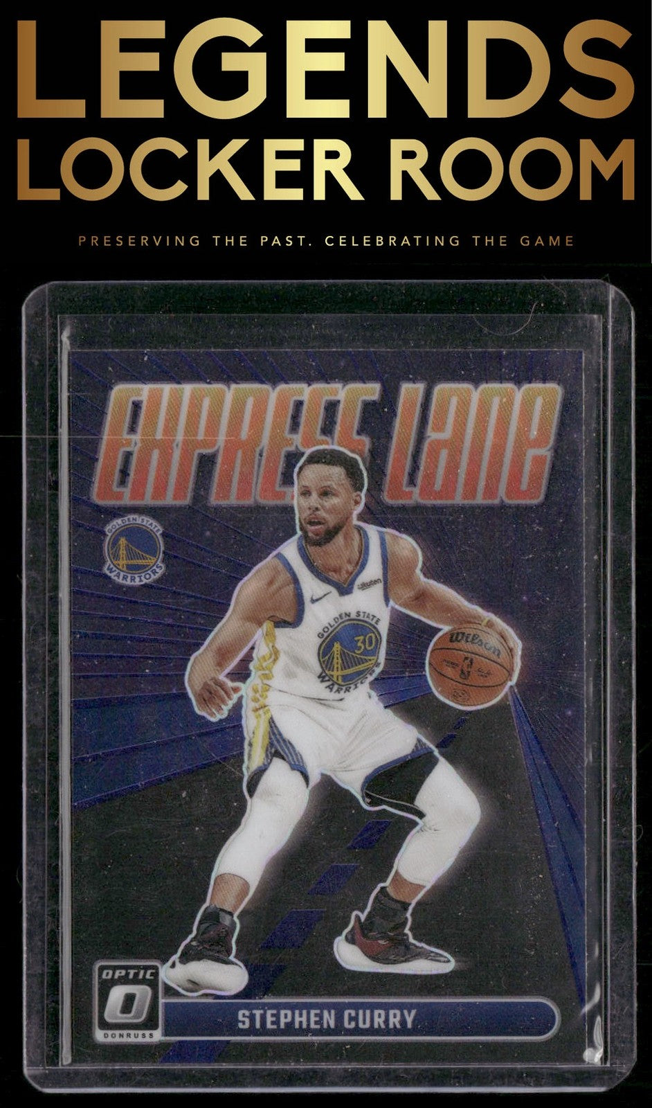 2023-24 Donruss Optic #25 Stephen Curry Express Lane Purple