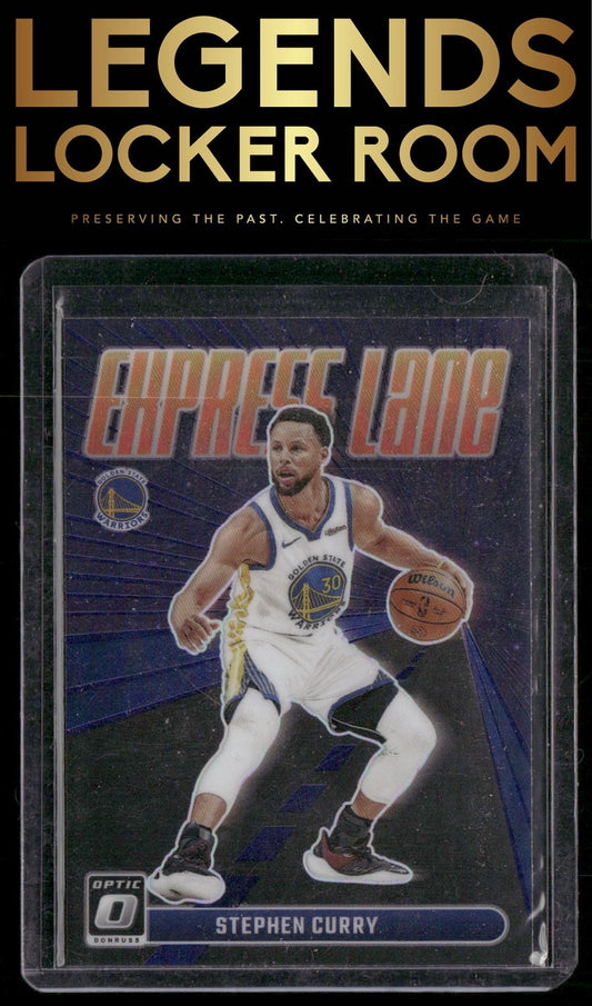 2023-24 Donruss Optic #25 Stephen Curry Express Lane Purple