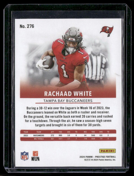 2024 Panini Prestige #276 Rachaad White Diamond Xtra Points